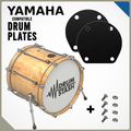 Yamaha Low-Mass/Hybrid Compatible Bass Drum Masking Plate, 3D printed drum part - photo 1