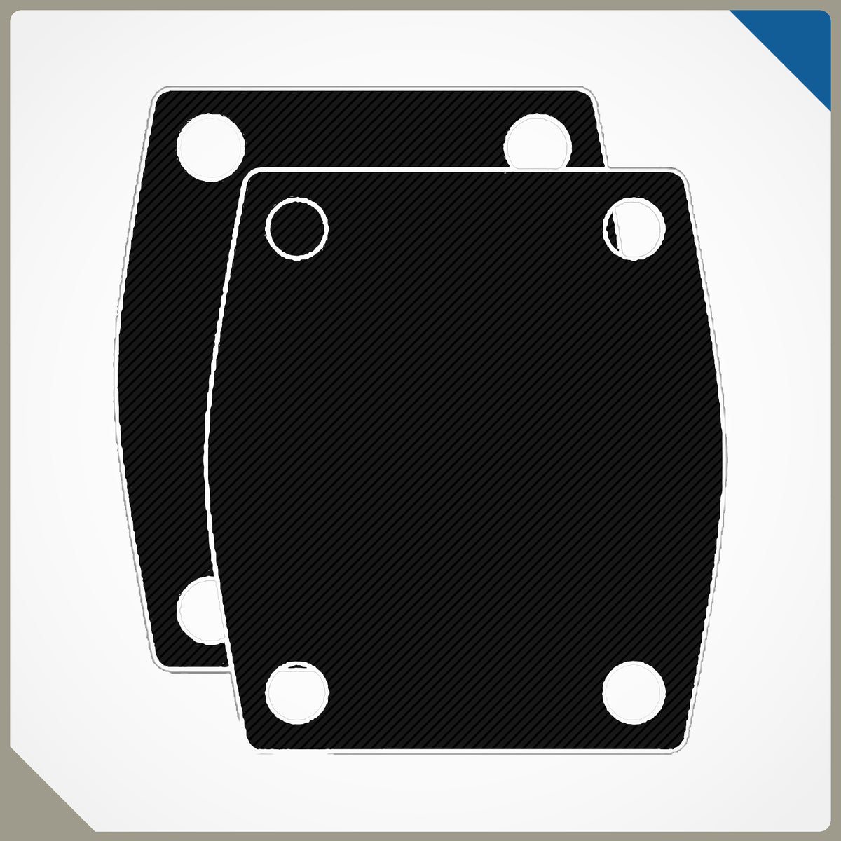 Yamaha Stage, Recording, Tour, Club Custom Compatible Tom Drum Masking Plate, 3D printed drum part - photo 1