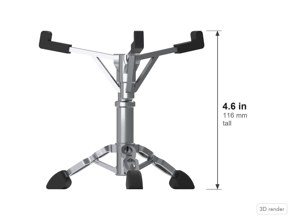 Beat Blokz - Snare Stand- Kit - Snare stand height: 4.6 in to the basket fingers