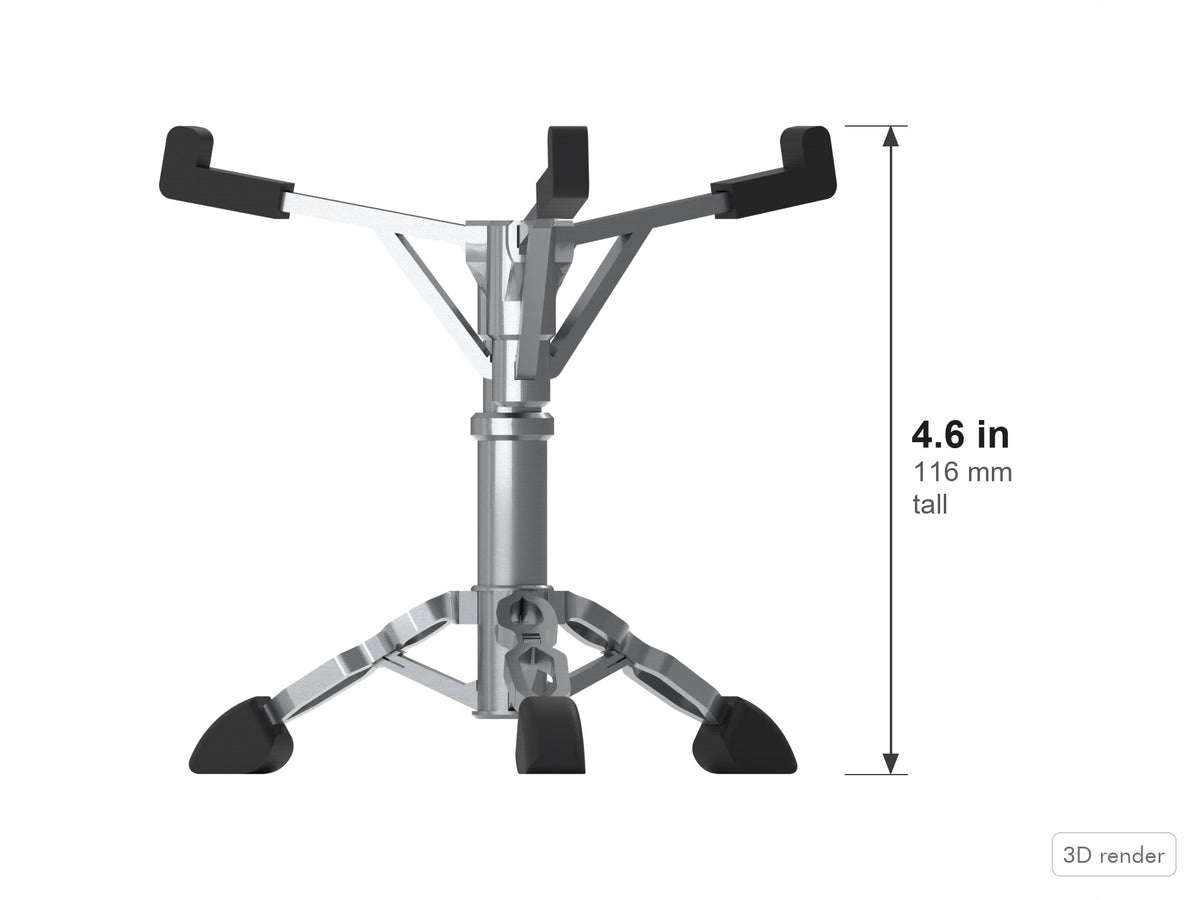 Beat Blokz - Snare Stand- Kit - Snare stand height: 4.6 in to the basket fingers
