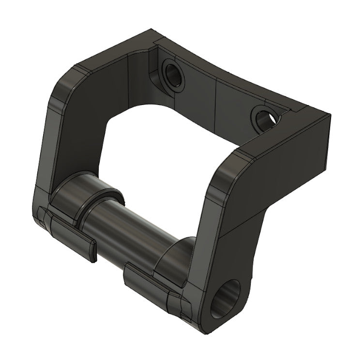 Yamaha Compatible Vintage Snare Bridge Replacement, Black PETG, 3D printed drum part - photo 1
