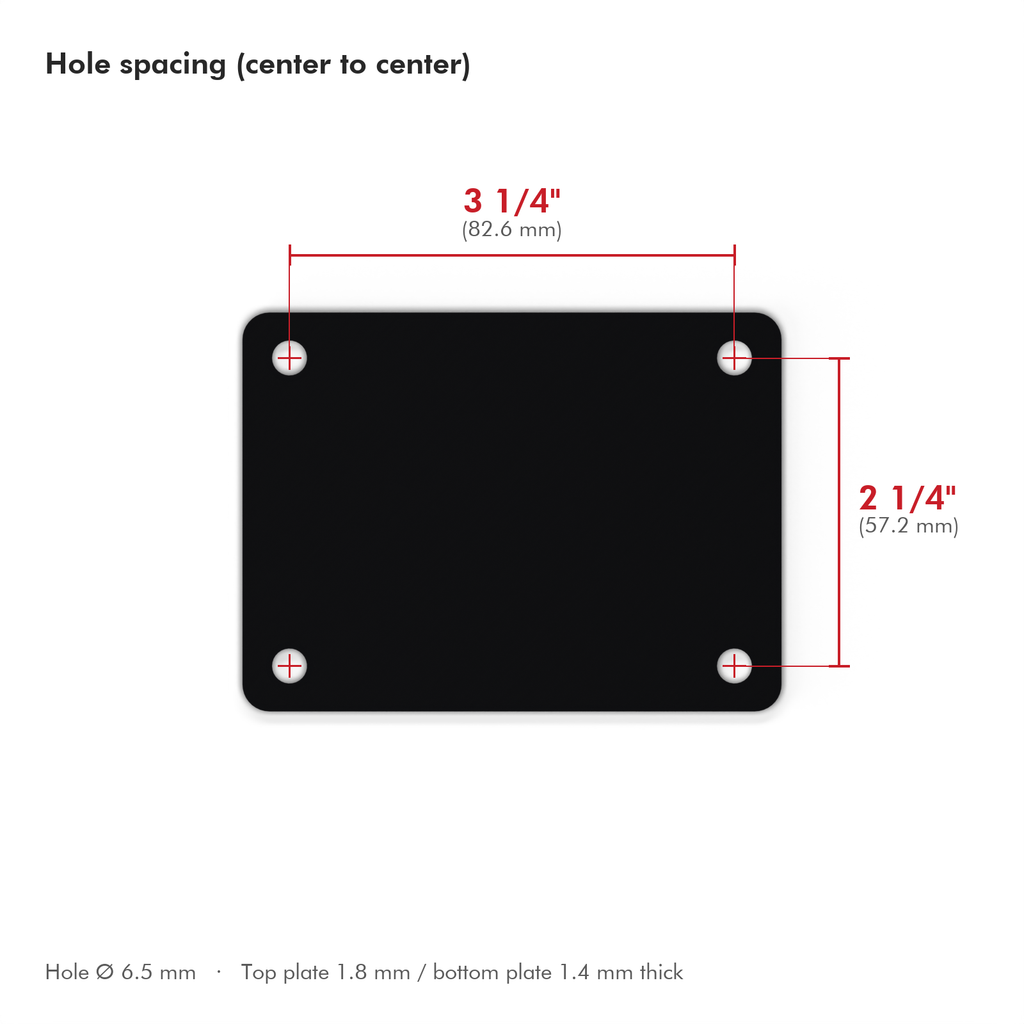 Gretsch Compatible Bass Drum Plate (Catalina)