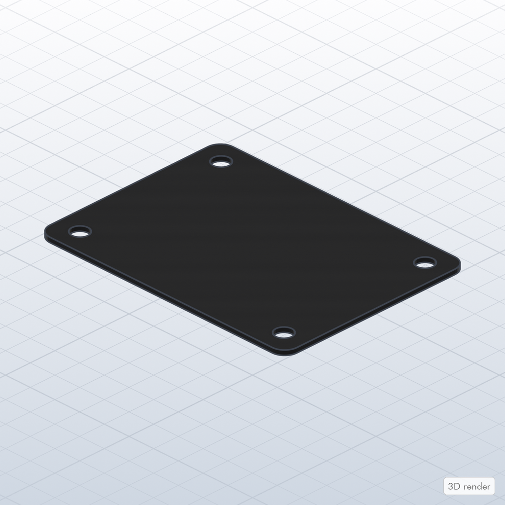 Gretsch Compatible Bass Drum Plate (Catalina)