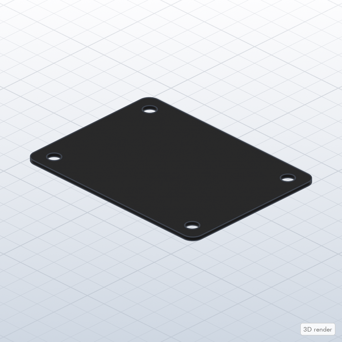 Gretsch Compatible Bass Drum Plate (Catalina)