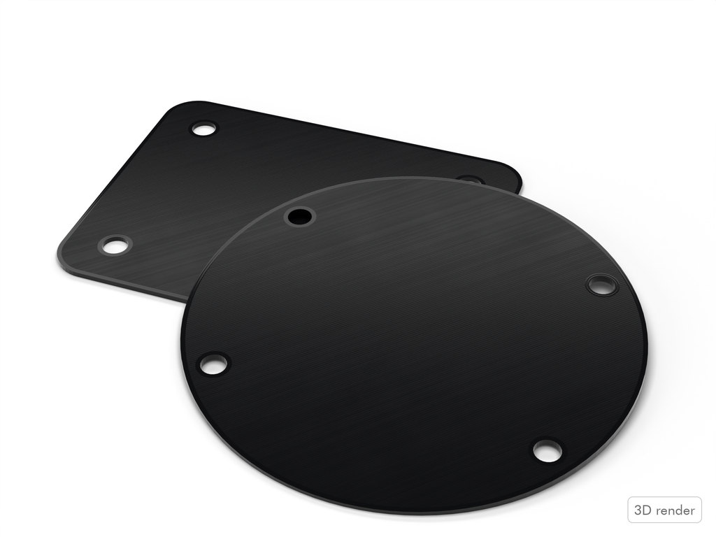Gretsch Renown Compatible Bass Drum Plate (Round)