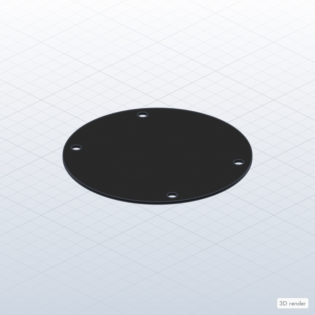 Gretsch Renown Compatible Bass Drum Plate (Round)