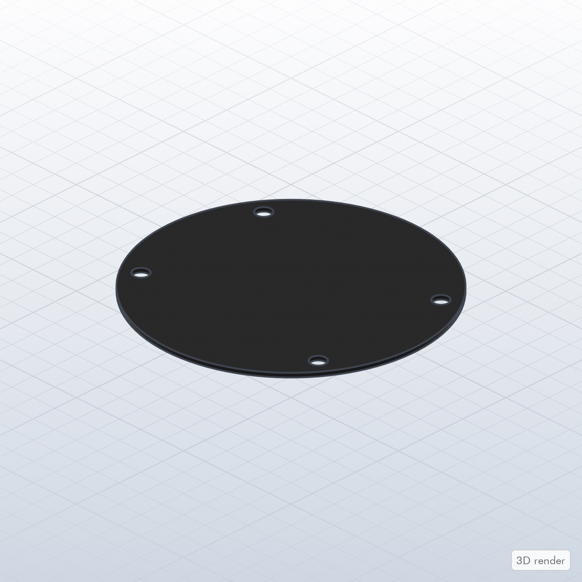 Gretsch Renown Compatible Bass Drum Plate (Round)