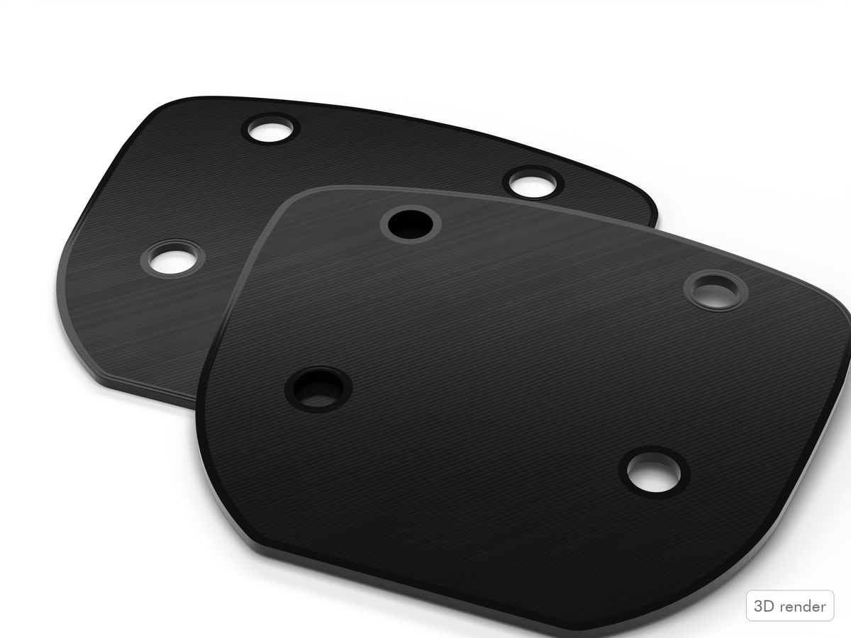 Ludwig Compatible Bass Drum Plate (Atlas Mount)