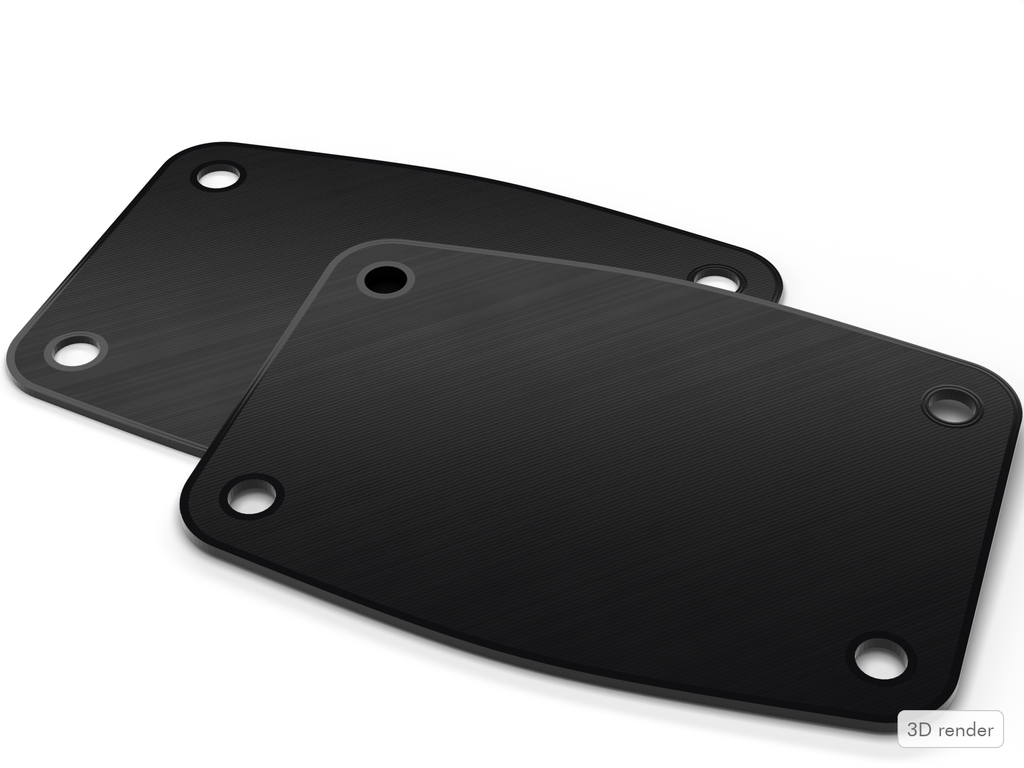 Ludwig Breakbeats Compatible Bass Drum Plate