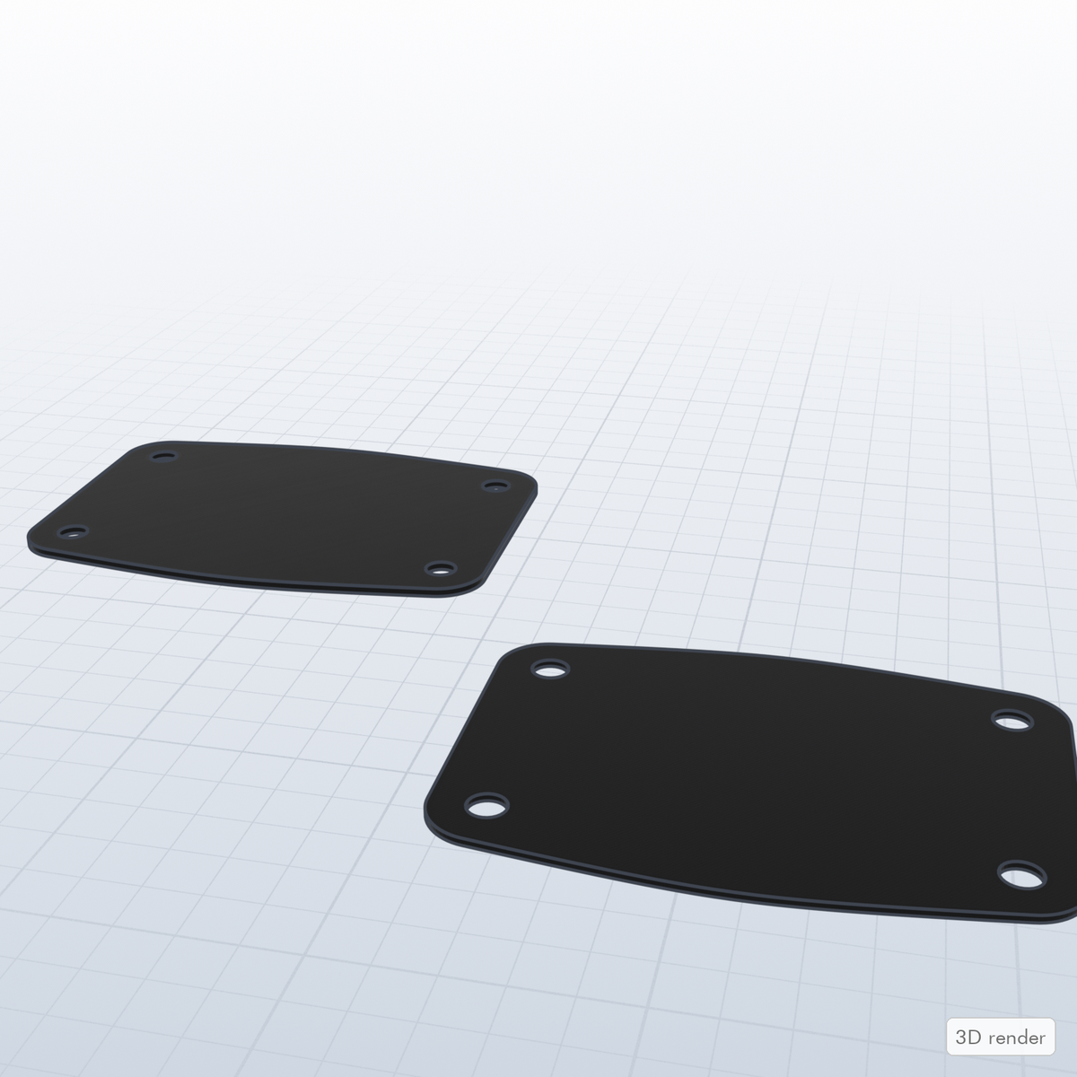 Ludwig Breakbeats Compatible Bass Drum Plate