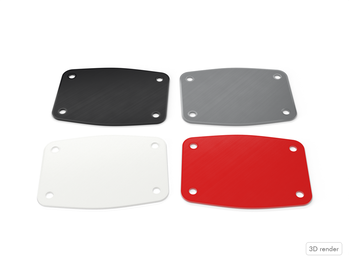 Ludwig Breakbeats Compatible Bass Drum Plate