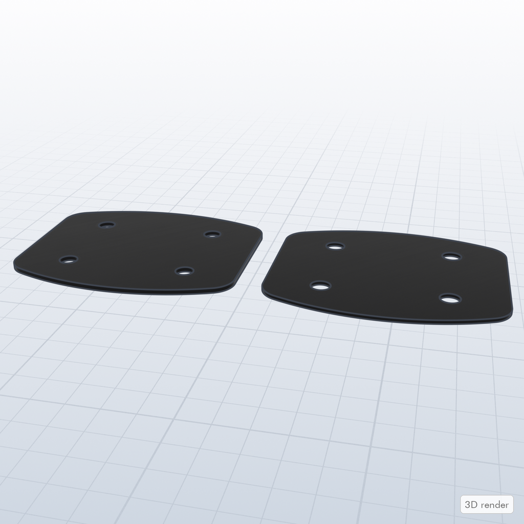 Ludwig Compatible Bass Drum Plate (Elite Mount)