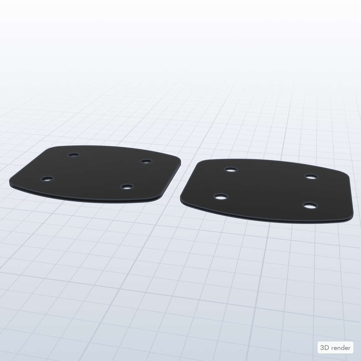 Ludwig Compatible Bass Drum Plate (Elite Mount)