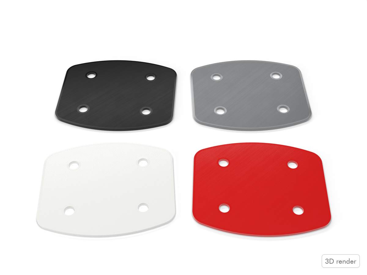 Ludwig Compatible Bass Drum Plate (Elite Mount)