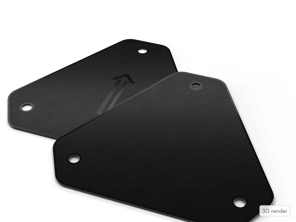 Ludwig Compatible Bass Drum Plate (Modular)