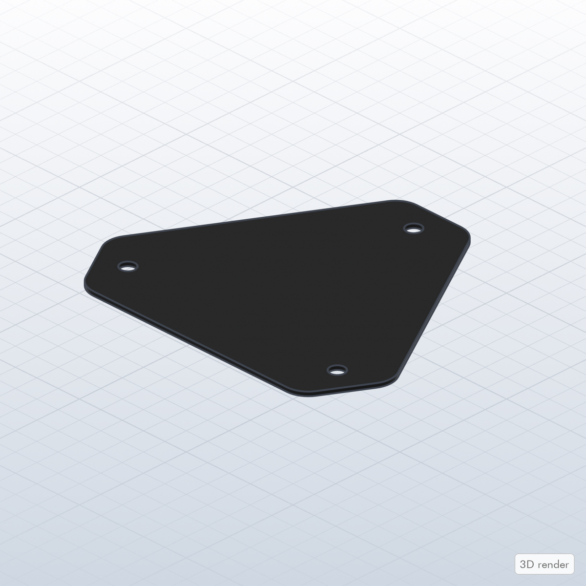 Ludwig Compatible Bass Drum Plate (Modular)
