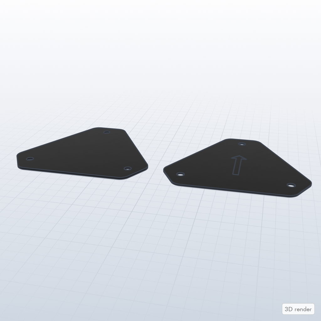 Ludwig Compatible Bass Drum Plate (Modular)