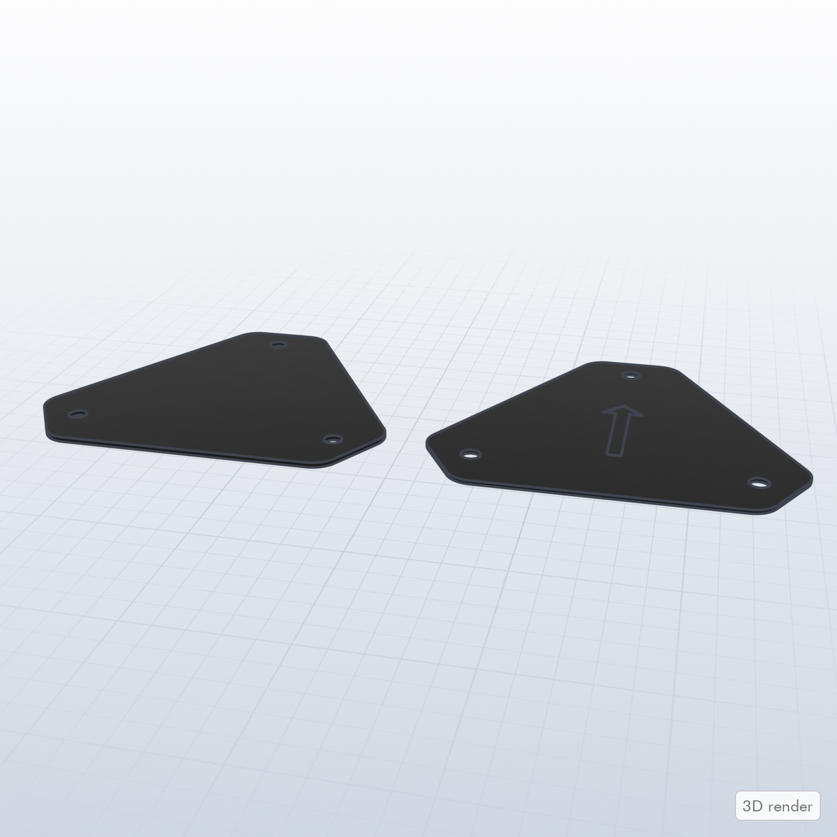 Ludwig Compatible Bass Drum Plate (Modular)