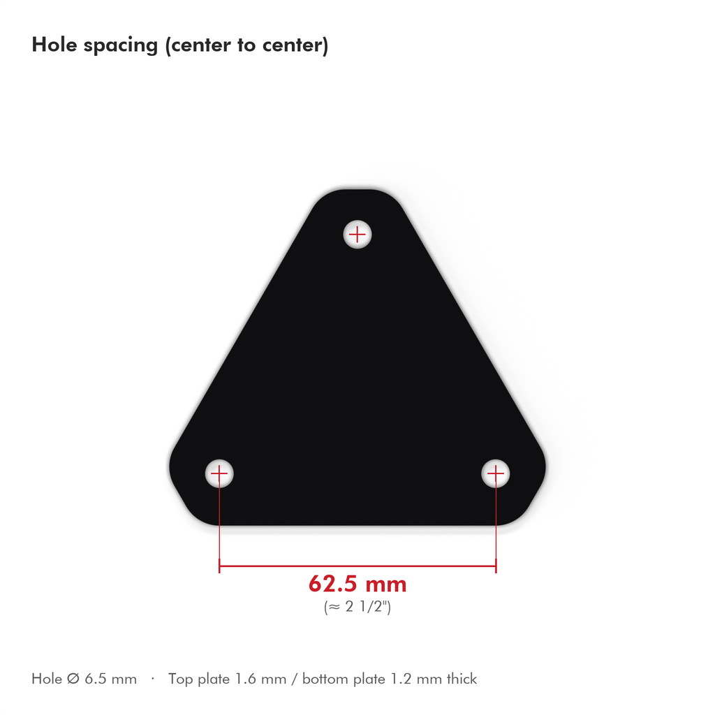 Ludwig Modular Drums Compatible Tom Drum Plate