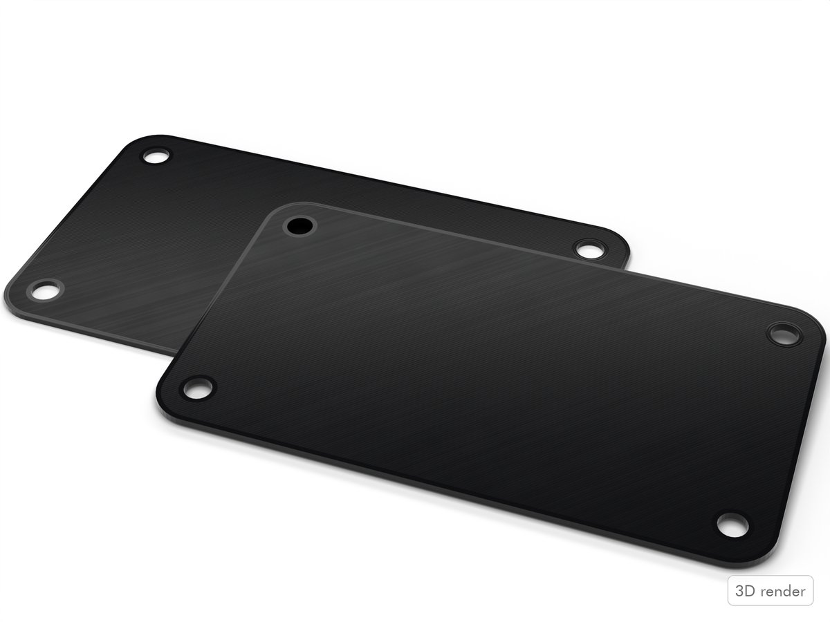 Pearl Export and Slingerland Compatible Bass Drum Plate