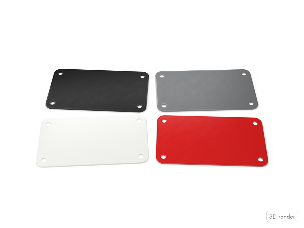 Pearl Export and Slingerland Compatible Bass Drum Plate