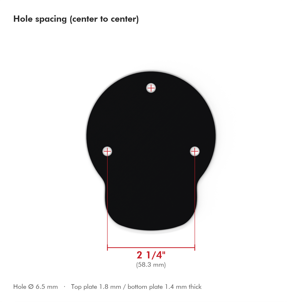 Sonor Force (3005) Compatible Bass Drum Plate