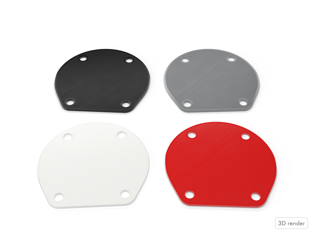 Yamaha Low-Mass/Hybrid Compatible Bass Drum Plate