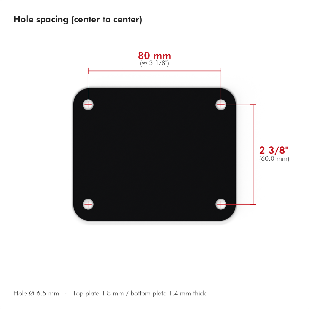 Yamaha Stage, Recording, Tour, Club Custom Compatible Bass Drum Plate