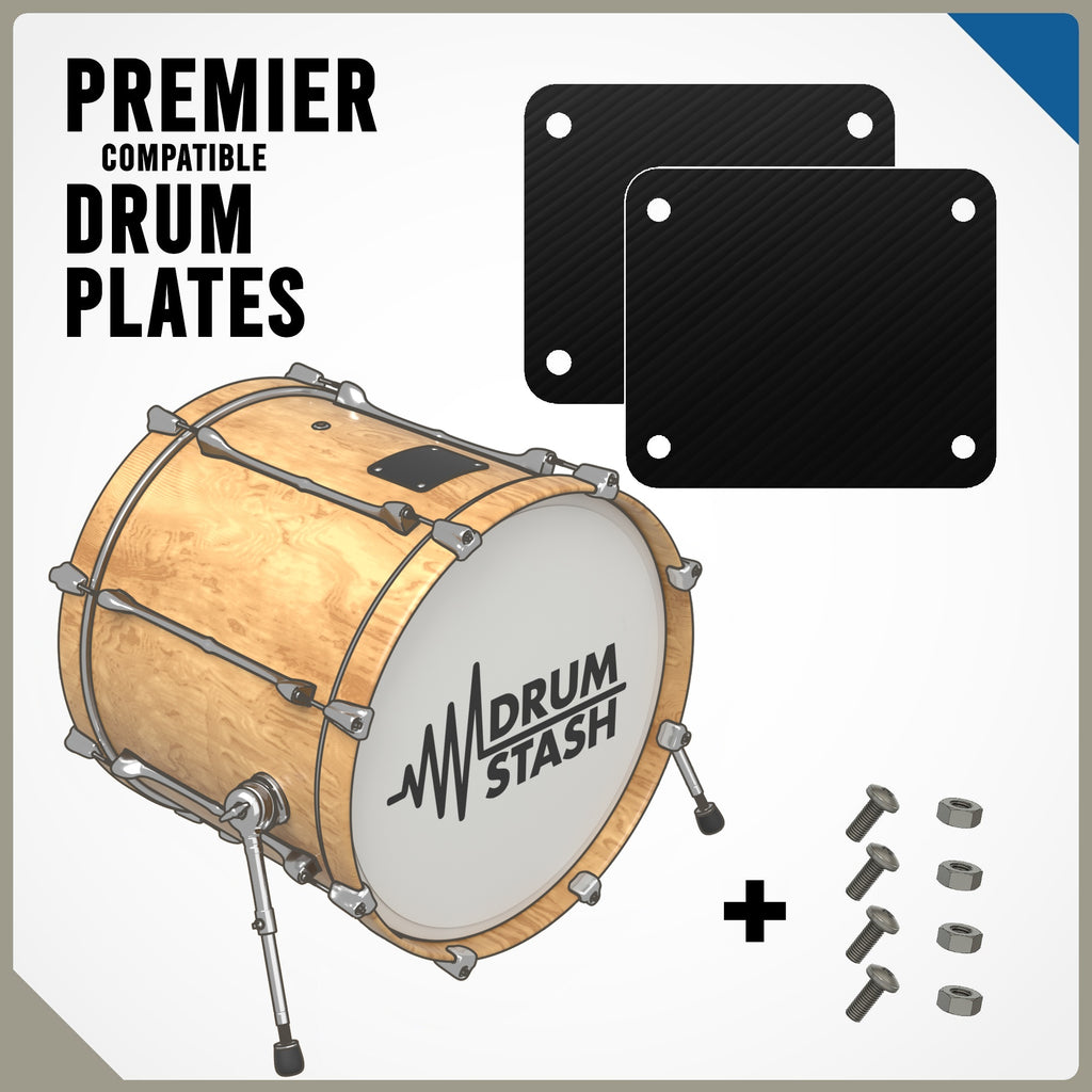 Premier APK, XPK Compatible Bass Drum Masking Plate, 3D printed drum part - photo 1