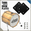 Tama Vintage Superstar, Imperialstar, Swingstar Compatible Bass Drum Masking Plate, 3D printed drum part - photo 1