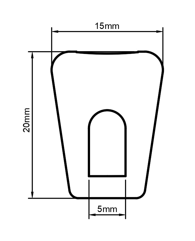 Lug Insert, Pearl Export Compatible Drum Part Replacement Diagram