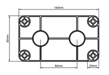 Load image into Gallery viewer, Inner Bass Mount Plate, Pearl Export Compatible Drum Part Replacement Diagram
