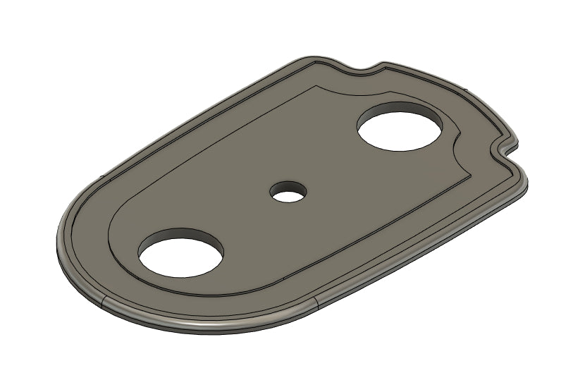 Snare/Tom Lug Spacer, Tama Starclassic Compatible Drum Part Replacement 3D View
