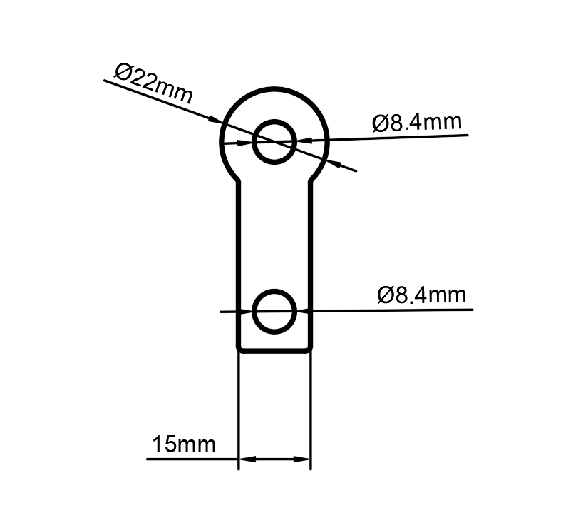Lug Spacer Sonor Force (3007) Compatible, 3D printed drum part - photo 2