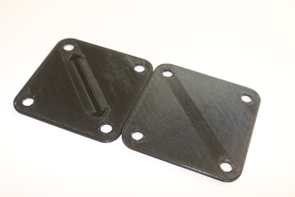 Ludwig Vintage Drums Compatible Bass Drum Masking Plate, 3D printed drum part - photo 3