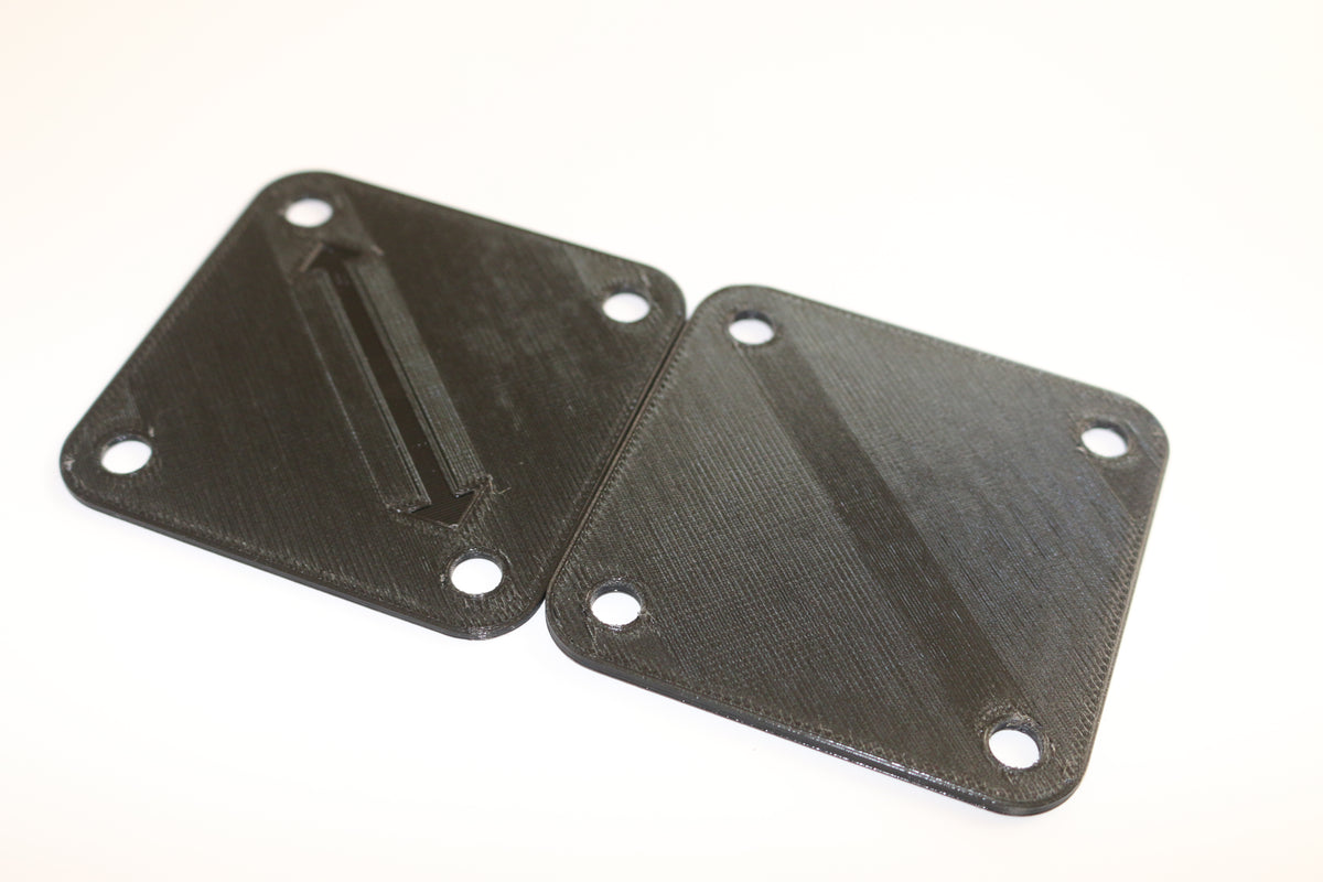 Ludwig Vintage Drums Compatible Bass Drum Masking Plate, 3D printed drum part - photo 3