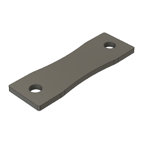 Drum Lug Spacer - Ludwig Compatible (2.75" Bowtie Lugs), 3D printed drum part - photo 1