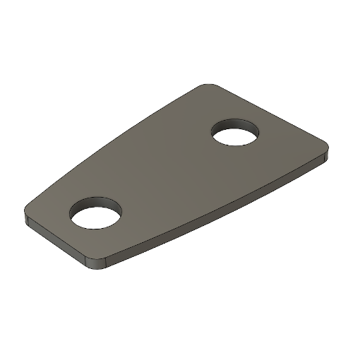 Drum Lug Spacer, Ludwig Compatible. Low Mass Mini-Lug (Micro-Lugs), 3D printed drum part - photo 1