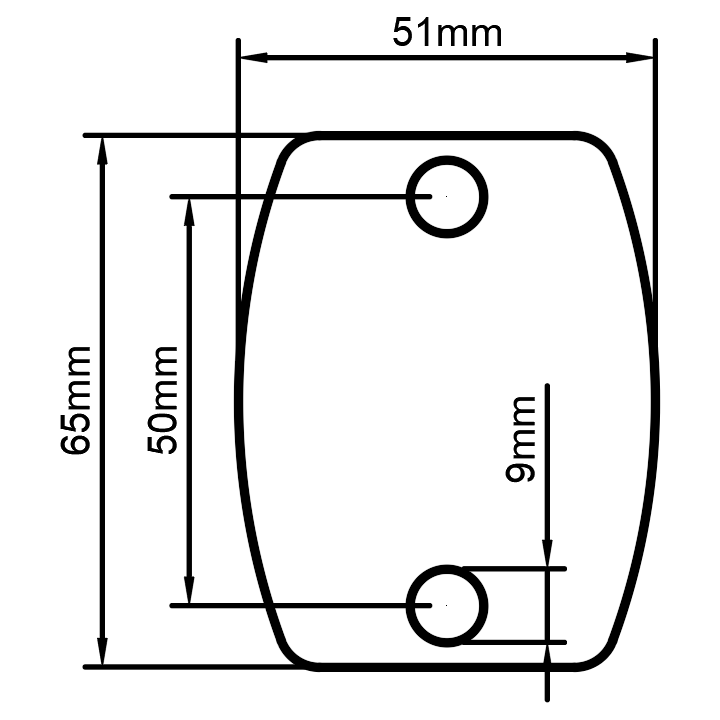 Tom Mount/Floor Tom Bracket Spacer - Ludwig Compatible (Elite-Style), 3D printed drum part - photo 2