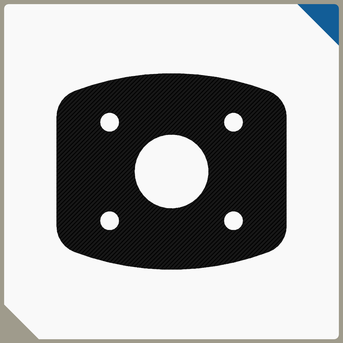 Bass Mount Spacer - Ludwig Compatible (Elite-Style), 3D printed drum part - photo 1