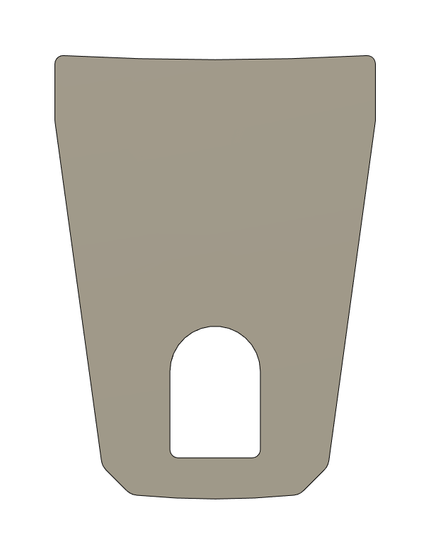 Bass Lug Nut Stopper Insert, Pearl Masters Compatible, 3D printed drum part - photo 2