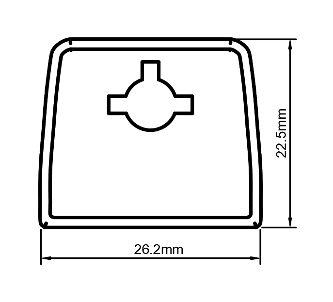 Bass Lug Spacer (Upper), Pearl Masters Compatible, 3D printed drum part - photo 2