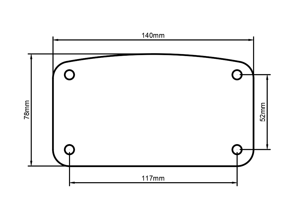Pearl Compatible Bass Drum Masking Plate (Session), 3D printed drum part - photo 2