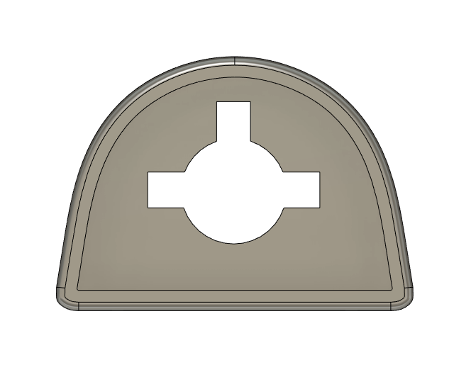 Bass Lug Spacer (Lower), Pearl Masters Compatible, 3D printed drum part - photo 2