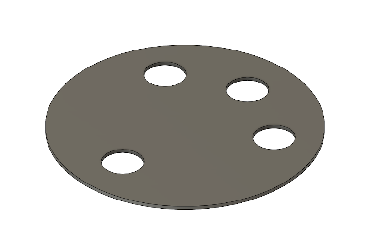 Floor Tom Bracket Spacer Sonor Force (3007) Compatible, 3D printed drum part - photo 1