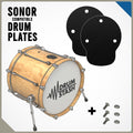 Sonor Force (3005) Compatible Bass Drum Masking Plate, 3D printed drum part - photo 1