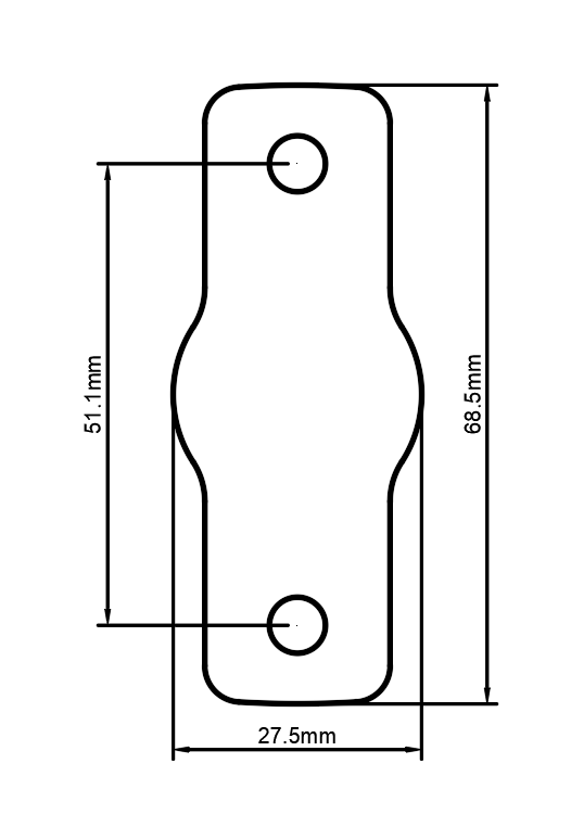 Snare Lug Spacer Sonor Force (3005) Compatible Drum Part Replacement Diagram