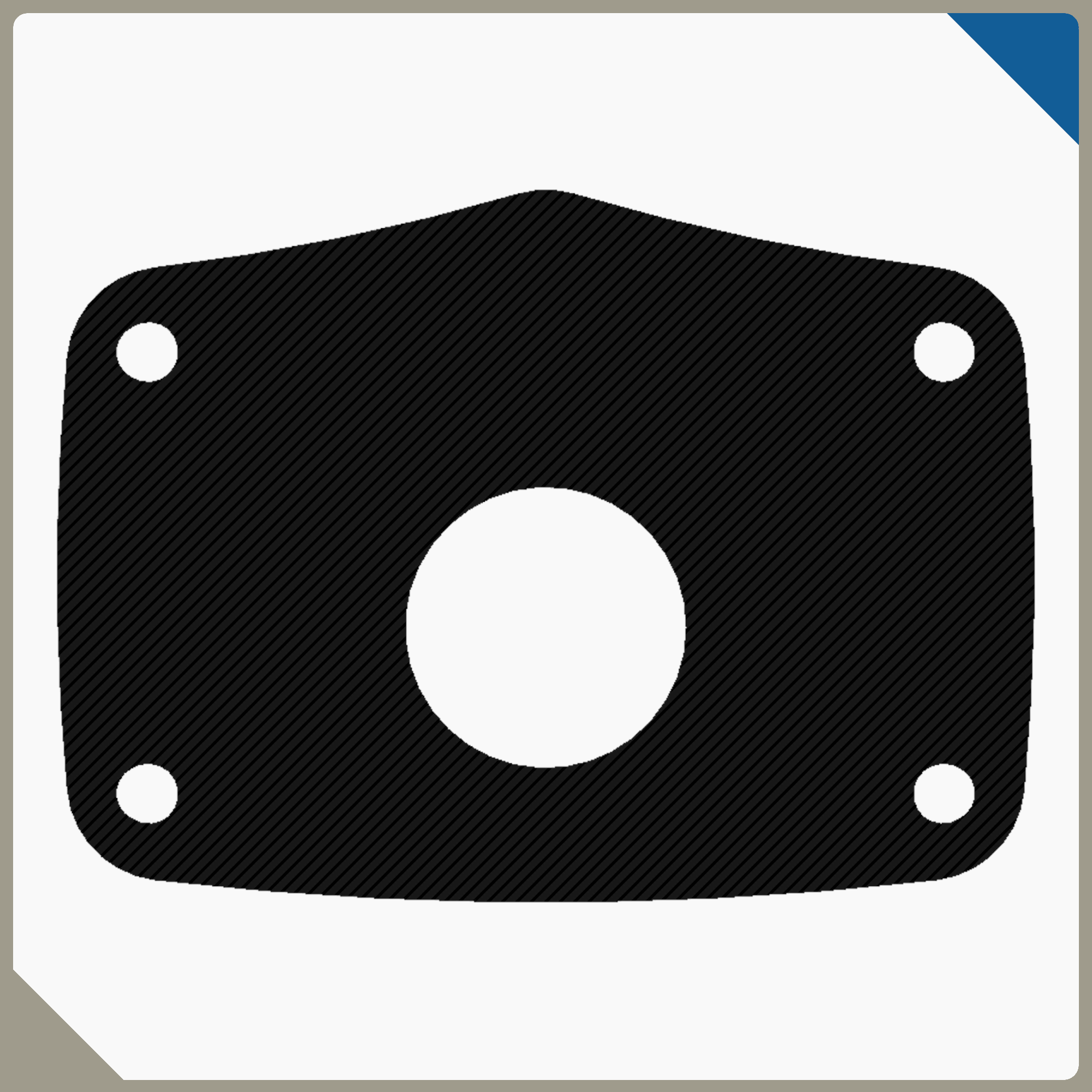 Bass Mount Spacer - Tama Compatible Drum Part Replacement (Starclassic/Silverstar/Imperialstar)