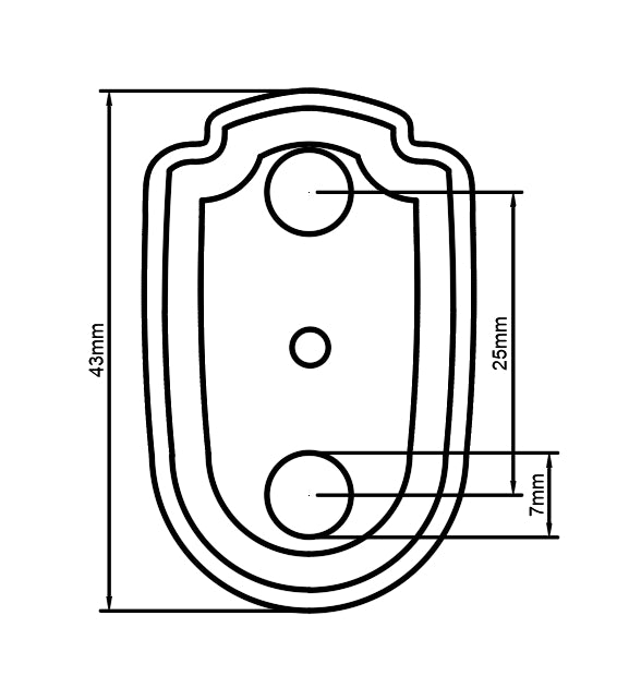 Bass Lug Spacer, Tama Starclassic Compatible Drum Part Replacement Diagram