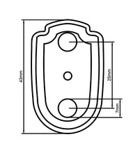Load image into Gallery viewer, Bass Lug Spacer, Tama Starclassic Compatible Drum Part Replacement Diagram
